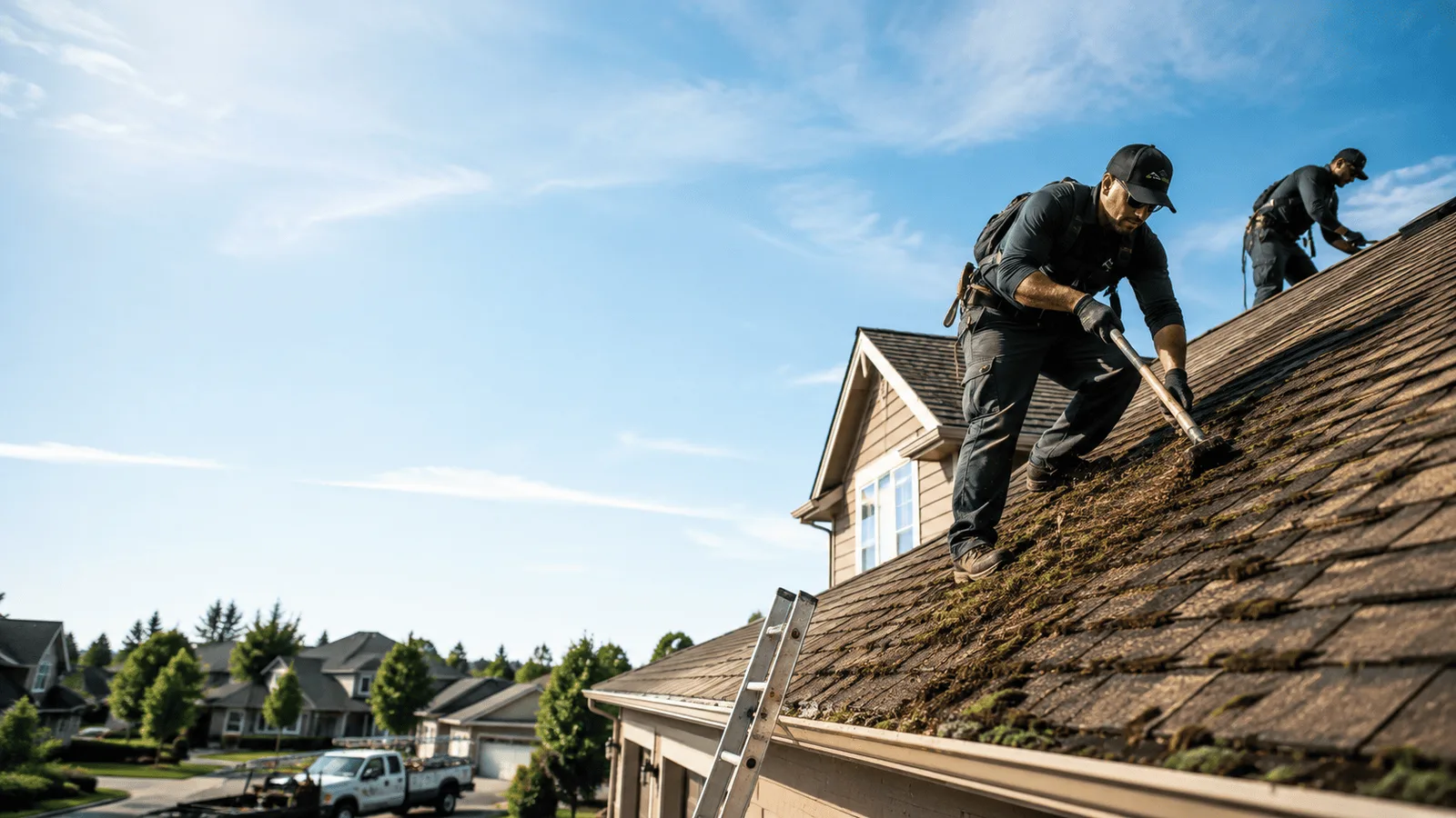 Roof Moss Removal in Lemoore, CA near me
